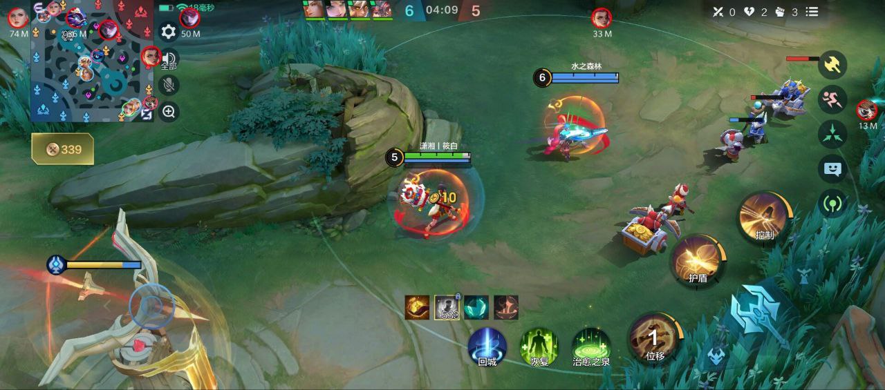 王者荣耀蔡文姬辅助技巧：圣杯减CD续航，大招团队抬血翻盘